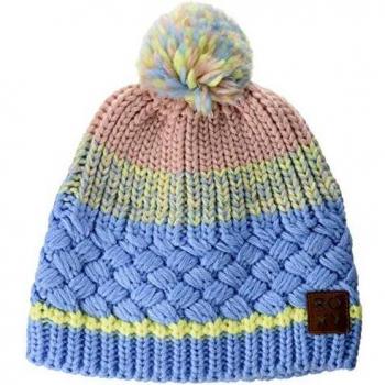 Roxy Hailey Gorro de Punto, Mujer, Azul