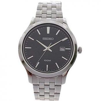 Seiko neo Classic Mens Analogue Quartz Watch with Stainless Steel Bracelet SUR293P1