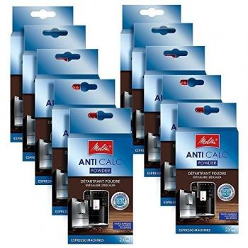 Melitta - Juego de 10 descalcificadores antical para cafeteras