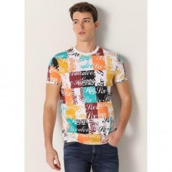 SIX VALVES - Camiseta de manga corta estampada