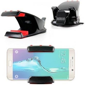 DURAGADGET Montaje/Soporte Salpicadero Coche para Samsung Galaxy Note 5 / S6 Edge+ / Active/V Plus / A8 / Grand Neo Plus