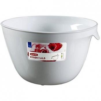 Ensaladera Curver 3,5L Blanca - Miska de Mezcla y Medición