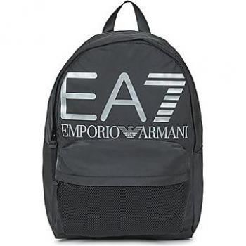 Emporio Armani EA7 TRAIN GRAPHIC SERIES BACKPACK Women's Backpack in Black, Stylish Zip Closure Multipocket Backpack for Men, One Size