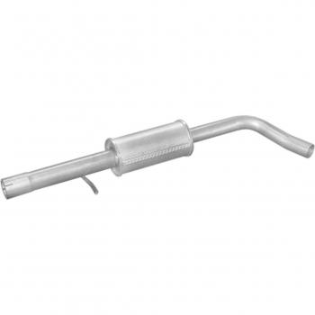 Silenciador central e intermedio 4MAX 0219-01-02425 y 0219-01-02425P, compatible con sistema de escape, diseño optimizado para reducción de ruido, fabricado en acero inoxidable resistente a