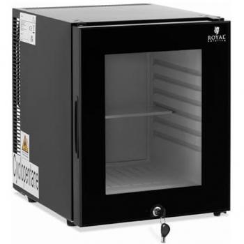 Minibar 25 L - Puerta de vidrio - Negra - Royal Catering