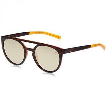 Timberland Men's Brown Aviator Sunglasses TB9163 with UV Protection