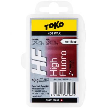Toko - Hf Hot Wax, color red