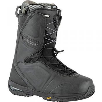 Nitro Team TLS 2024 Botas Snowboard marrón, Sistema de Cordones rápidos, All Mountain Freeride Freestyle, Talla MP 26.0 / EU 40 / US 8