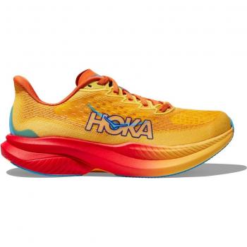 Hoka Mach 6 Women's Running Shoes - Orange, Size 9 M