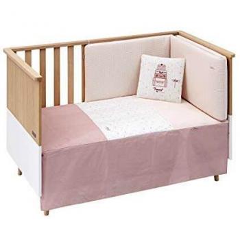 Cambrass Jgo 2 Pcs. Colcha I-V. Cuna 60 Sky Rosa, 60 x 120 cm