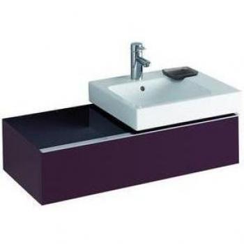 3D 89 cm con mueble lupanar acabado: ciruela, fregadero lateral: mano derecha