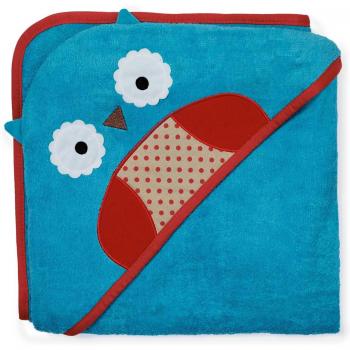 Skip Hop SKI-ZOO-TOWEL-OWL- Toalla infantil con capucha, diseño de búho