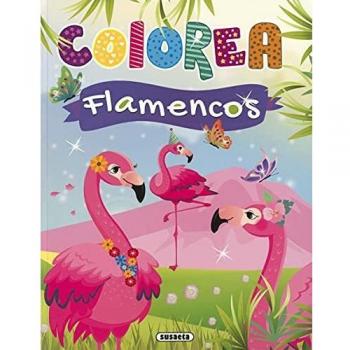 Colorea flamencos