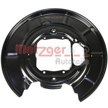 Chapa protectora contra salpicaduras, disco de freno METZGER 6115257