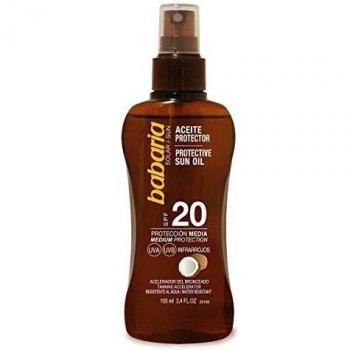 Babaria Coconut SPF20 Solar Tanning Oil Spray 100ml