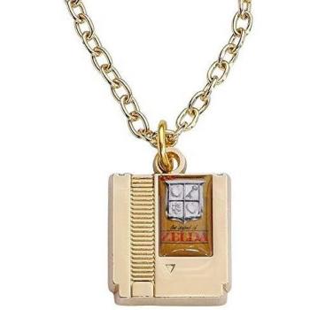 Legend of Zelda Official Cartridge Necklace Gold