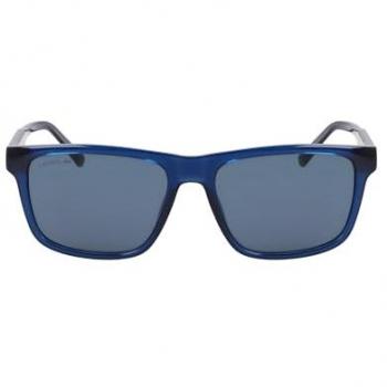 Gafas de Sol Lacoste L6025S 410 Azul Transparente, Montura Completa de Bio-Plástico
