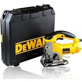 Dewalt DW331K-QS - Sierra de calar 701w electrónica con puño cerrado + maletín