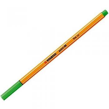 STABILO point 88 rotulador de punta fina Verde 1 piezas 8843