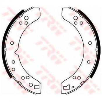 Juego de zapatas de freno TRW GS6070 para Ford Escort y Morris Marina Coupé