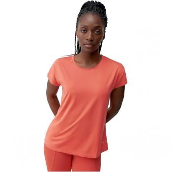 Camiseta de mujer Born Living Yoga Aina Coral Bright