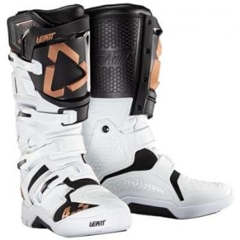 Botas de Motocross Leatt 4.5 - Blancas, Talla 47