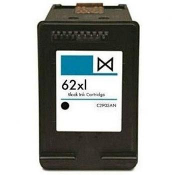Cartucho de Tinta HP 62XL Negro Compatible, Maxprint C2P05AE para Envy y OfficeJet Series