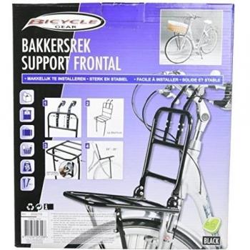 Bicycle Gear 871125252720Ã‚Â Front Rack, Black by Bicycle Gear