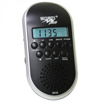 Security Plus Radio para Bici Point Mp3 Integrado Bateria Litio