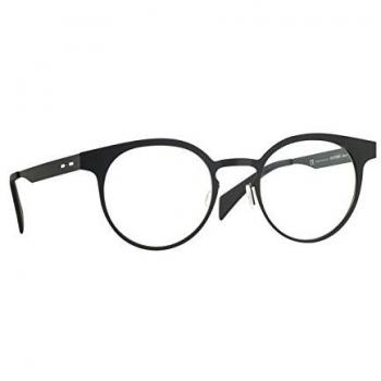 Italia Independent II 5027 009.000 Men's Eyeglasses Black Size 49 - Frame Only with Blue Light Block Available
