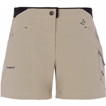 Trangoworld Sesa Pant. Corto, Mujer, Gris, XS