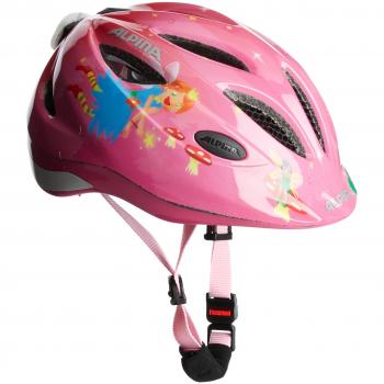 ALPINA A9693 - Casco de Ciclismo Infantil Multicolor Little Princess Talla:51-56