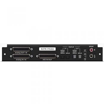 Módulo de Entrada/Salida Analógica y Digital Apogee 8 I/O con 8 Entradas y 8 Salidas Balanceadas AES/Ópticas