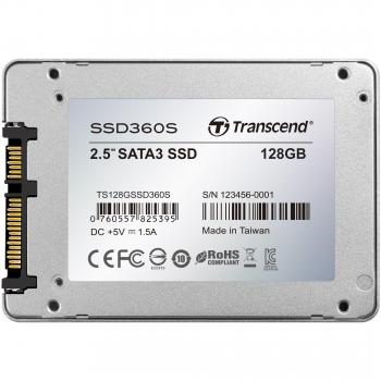 Transcend SSD360 128GB 2.5 Serial ATA III - Disco Duro sólido