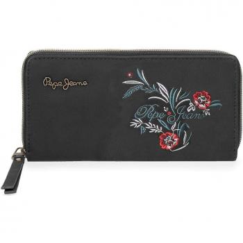 Pepe Jeans 7328461 Lala Monedero, 18 cm, 0.36 litros, Negro