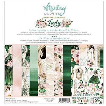 MTY Paper Pad 12 x12 - Lady