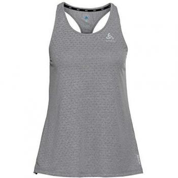 Odlo Millennium Tanktop Camiseta de Tirantes para Mujer, Gris, Large