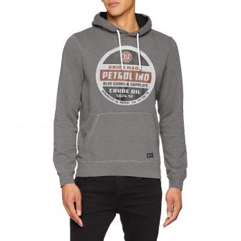Petrol Industries Sweat, Jersey para Hombre, Gris