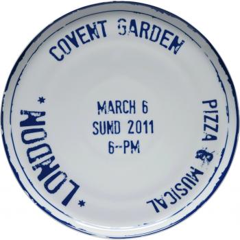 Bitossi Home MCA4 Plato para pizza de porcelana, London