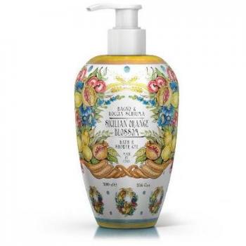 Gel de Baño Espuma Naranja 700ml - Le Maioliche, Sicilian Orange Blossom Line