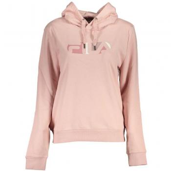 Fila Pink Cotton Hoodie Sweater - XS