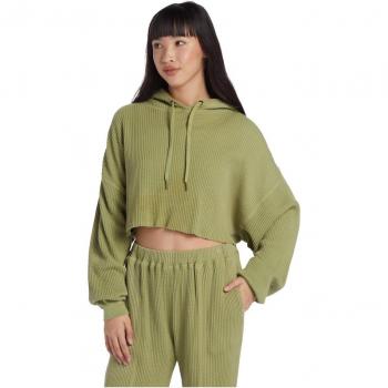 Sudadera con capucha Roxy Chloe Kim Off Duty verde caqui mujer
