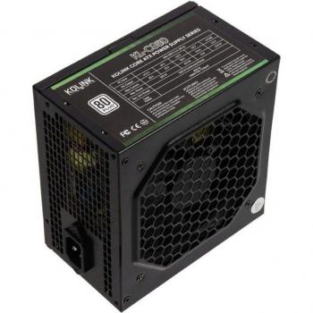 Regulador Kolink 750W Gen5 Fuente Modular 80+ Oro con certificación 80 Plus Gold, diseño modular para una gestión de cables eficiente, potencia de 750W, ventilador silencioso de 120mm, protección contra