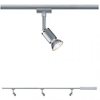 Juego de Inicio Paulmann URail Pure II 3x10W GU10 Color Cromo
