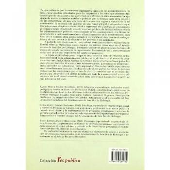 La transversalidad como impulsora de mejoras en la Administración Pública: En un contexto de desarrollo de un sistema de servicios sociales