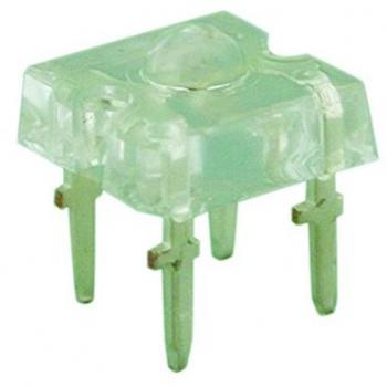 LED 3 mm Tipo Piraña Cuadrado Azul Electro DH 12.677/3/AZ/C