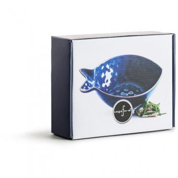 Sagaform cuenco para servir pescado tamano pequeno color azul