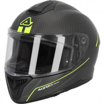 Acerbis Casco Integral Tarmak 2024 Negro-Amarillo Flúo XL