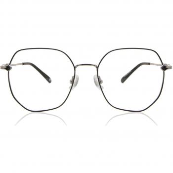Gafas Anti-Azules Oval Montuta Completa Metal Negras Armazones para Hombre - SmartBuy Collection