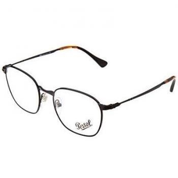 Persol 0PO2450V Monturas de gafas, Rectangulares, 50, Black/Matte Black